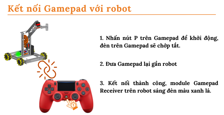 Kết nối Gamepad với ORC K3